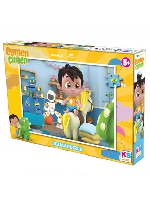 ®  Games Eymen ile Çimen 100 Parça Puzzle