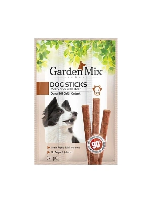 Garden Mix Dana Etli Stick Köpek Ödül Maması 1 Adet 3x11 Gr