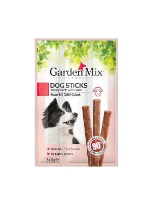 Garden Mix Kuzu Etli Stick Köpek Ödül Maması 1 Adet 3x11 Gr