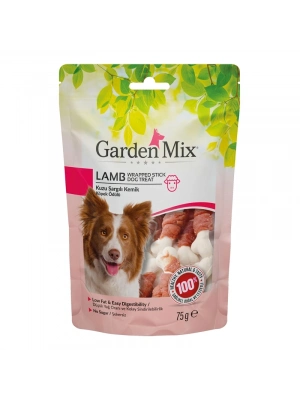 Garden Mıx Kuzu Sargılı Kemik Köpek Ödülü 75 Gr