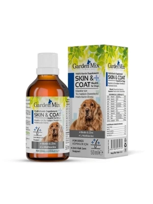 Garden Mix Multivitamin Köpekler için Tüy Sağlığını Destekleyici Damla 50 Ml