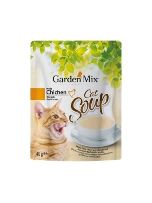 Garden Mix Tavuklu Kedi Çorbası 1 Adet 40 Gr