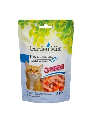 Garden Mix Ton Balıklı Düşük Yağlı Şekersiz Kedi Ödül Maması 1 Adet 60 Gr
