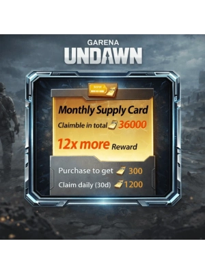 Garena Undawn Monthly Card