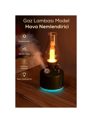 Gaz Lambası Tasarımlı Hava Nemlendirici