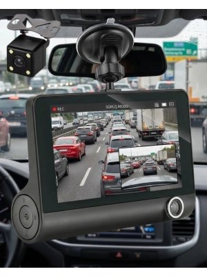 ® Gece Görüşlü Araç İçi Kamera Full HD Park Modlu