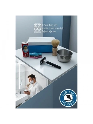 ® Geleneksel Tıraş Seti - 9 Parça Tıraş Kutulu Set