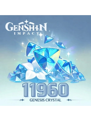 Genshin Impact 11960 Genesis Crystals