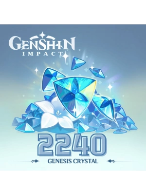 Genshin Impact 2240 Genesis Crystals