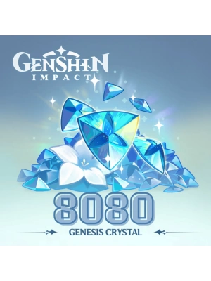 Genshin Impact 8080 Genesis Crystals