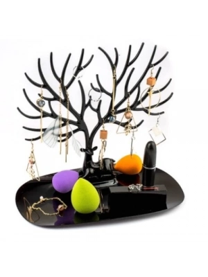 Geyik Tasarımlı Takı Standı Siyah