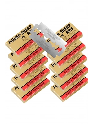 Gillette Perma-sharp 5li Traş Jileti 20 Paket