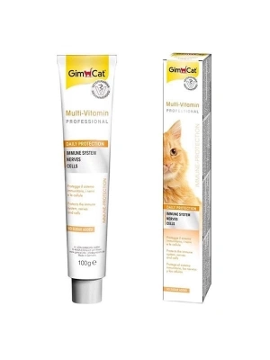 Gimcat Multi Vitamin Paste 12 Vitaminli Kedi Malt Macunu 100 Gr