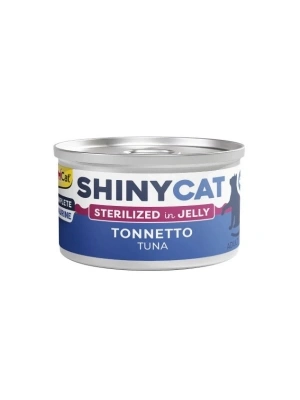 Gimcat Shinycat Jöle İçinde Ton Balıklı Kısırlaştırılmış Konserve Kedi Maması 1 Adet 70 Gr
