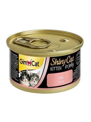 Gimcat Shinycat Yavru Tavuklu Konserve Kedi Maması 1 Adet 70 Gr