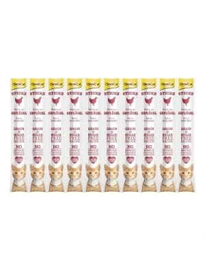 Gimcat Sticks Kümes Hayvanlı Çubuk Kedi Ödül Maması 1 Adet 50 Gr