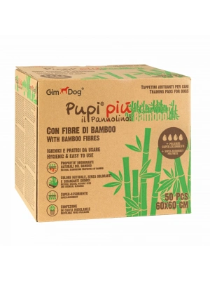 Gimdog Pupi Piu Bamboo Köpek Tuvalet Eğitim Pedi 60x60 Cm 50 Adet