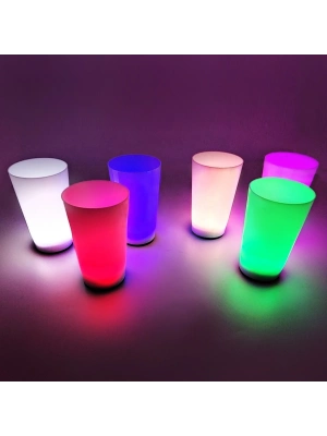 Glow Partisi Bardakları 6 Renk 6 Adet
