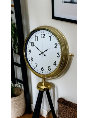 ® Gold Klasik Tripod Ayaklı Saat