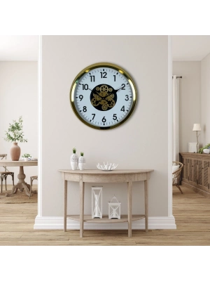® Gold Standart 60 Cm Çarklı Duvar Saati