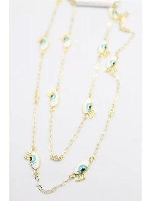 Göz Vip Kolye - Altın