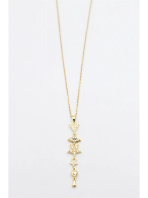 Göz Yıldız Kolye - Altın