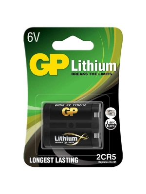 Gp 2cr5 / Dl245 6v Lityum Pil