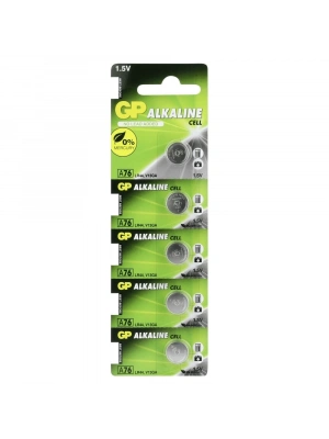 Gp Lr44 A76 1.5v Alkalin Pil 5li Paket