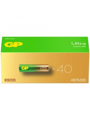 Gp Ultra Alkalin Aa Kalem Pil 40lı Paket
