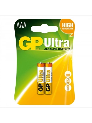 Gp Ultra Alkalin Aaa İnce Kalem Pil 2li