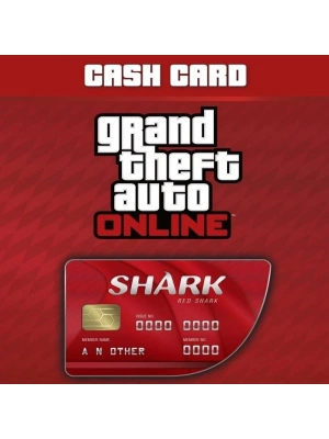 Grand Theft Auto Online Red Shark Cash Card