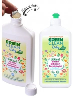 Green Clean Baby Bitkisel Emzik Biberon Temizleyici 500ml