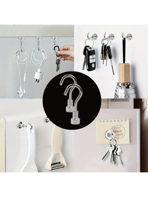 ®  Güçlü Manyetik Mutfak,Banyolar İçin Çok Amaçlı 2li Magnet Askı