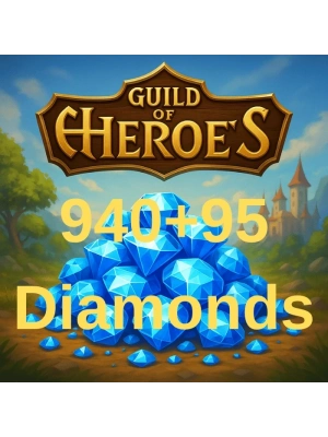 Guild Of Heroes 940 + 95 Elmas