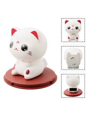 Güneş Enerjili Kafa Sallayan Kedi