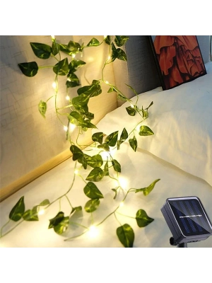 Güneş Enerjili Sarmaşık Led Dekor 5 Metre
