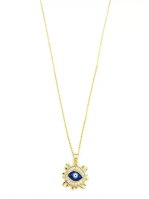 Güneş Kolye - Altın