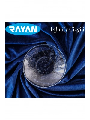 Güneş Yıldız Gül Model 6lı Cam Tabak Royaleks-G-403