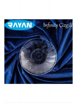 Güneş Yıldız Gül Model 6lı Cam Tabak Royaleks-G-403