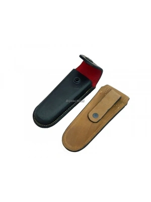 Hakiki Deri Çakı Kılıfı No:4 - 14 Cm, Kemerlikli