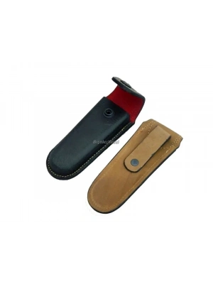 Hakiki Deri Çakı Kılıfı No:4 - 14 Cm, Kemerlikli