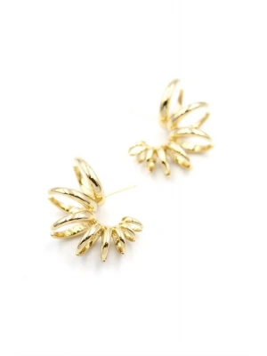 Halkalı Küpe - Rose