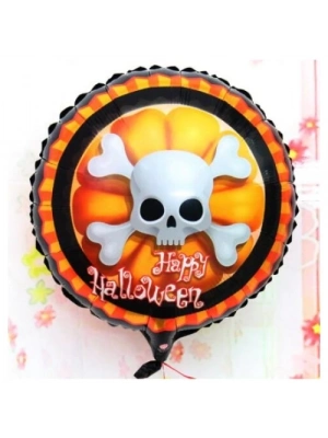 Halloween Kuru Kafa Folyo Balon 18 inç