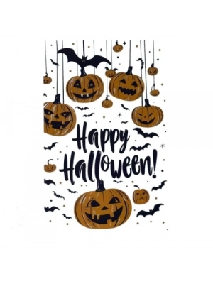 Halloween Temalı Balkabaklı Duvar Sticker Seti