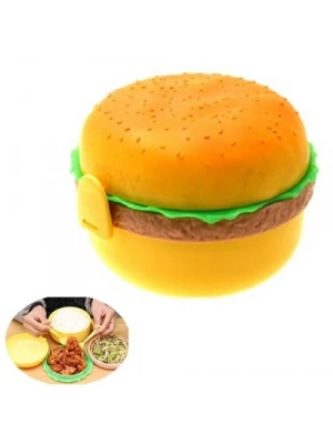 Hamburger Tasarımlı Beslenme Kabı