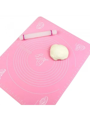 Hamur Açma Örtüsü Hamur Matı Ölçekli  45x 35 Cm