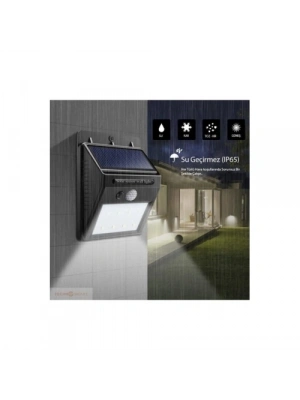 Hareket Sensörlü Solar Dış Mekan Lambası