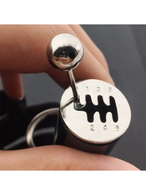 Hareketli Vites Kutusu Anahtarlık