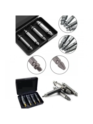 Hasar Görmüş Vida Çıkarıcı 4 Farklı Uç