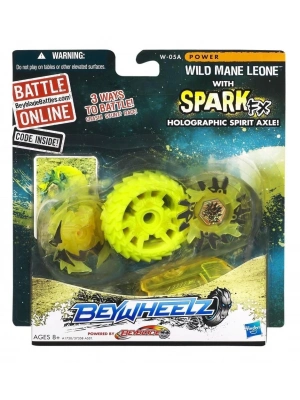 Hasbro Beyblade Beywheelz Battler W-05 A Wild Mane Leone - 37358-A1750